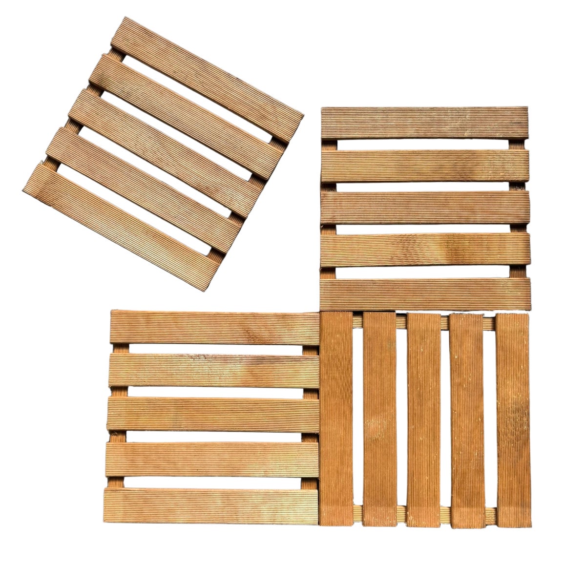 Terrastegel Lara Bruin Geïmpregneerd Grenen 40 x 40 cm