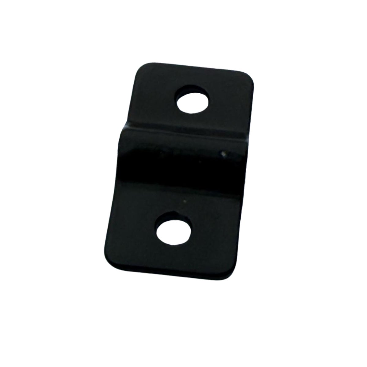 Traliebeslag voor 5 mm - per stuk - 20 x 36 mm - Zwart Verzinkt