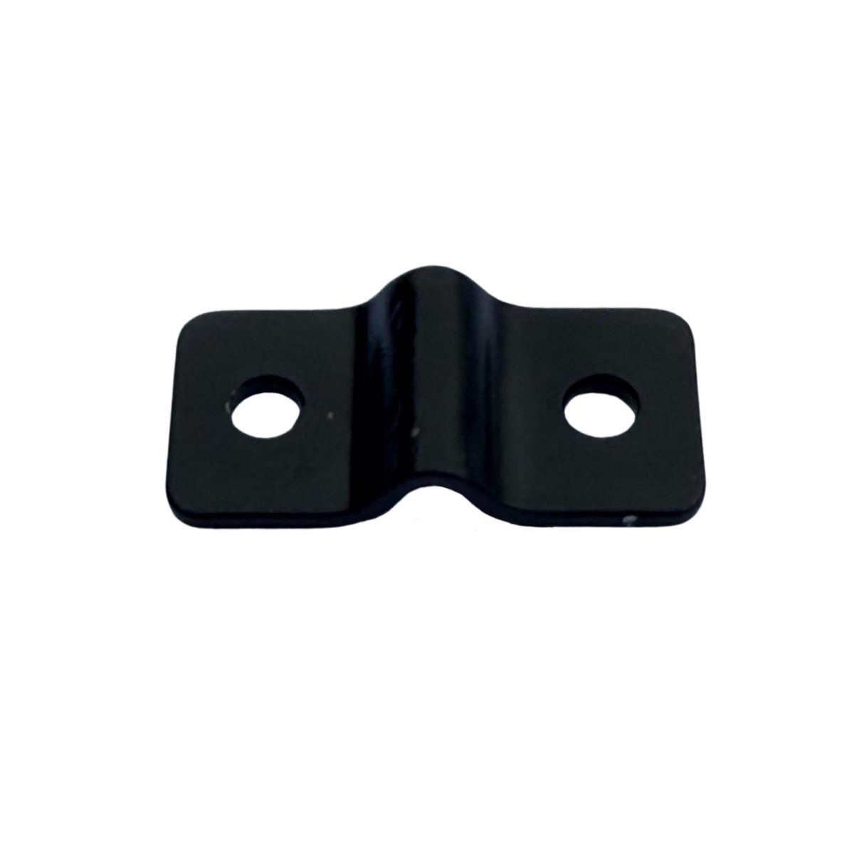 Traliebeslag voor 5 mm - per stuk - 20 x 36 mm - Zwart Verzinkt