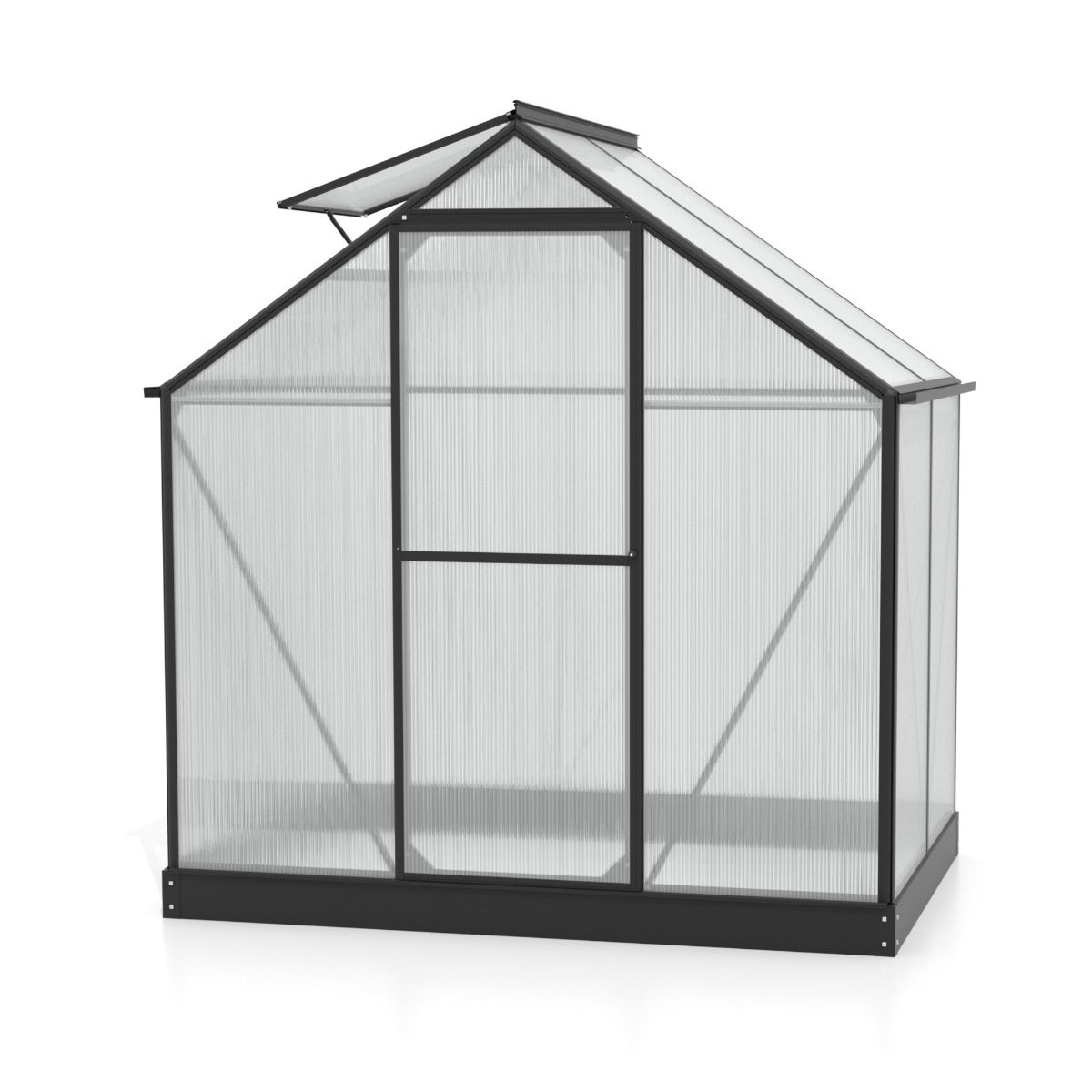 Vitavia Tuinkas Triton 2500 Aluminium Zwart 2,5 m²