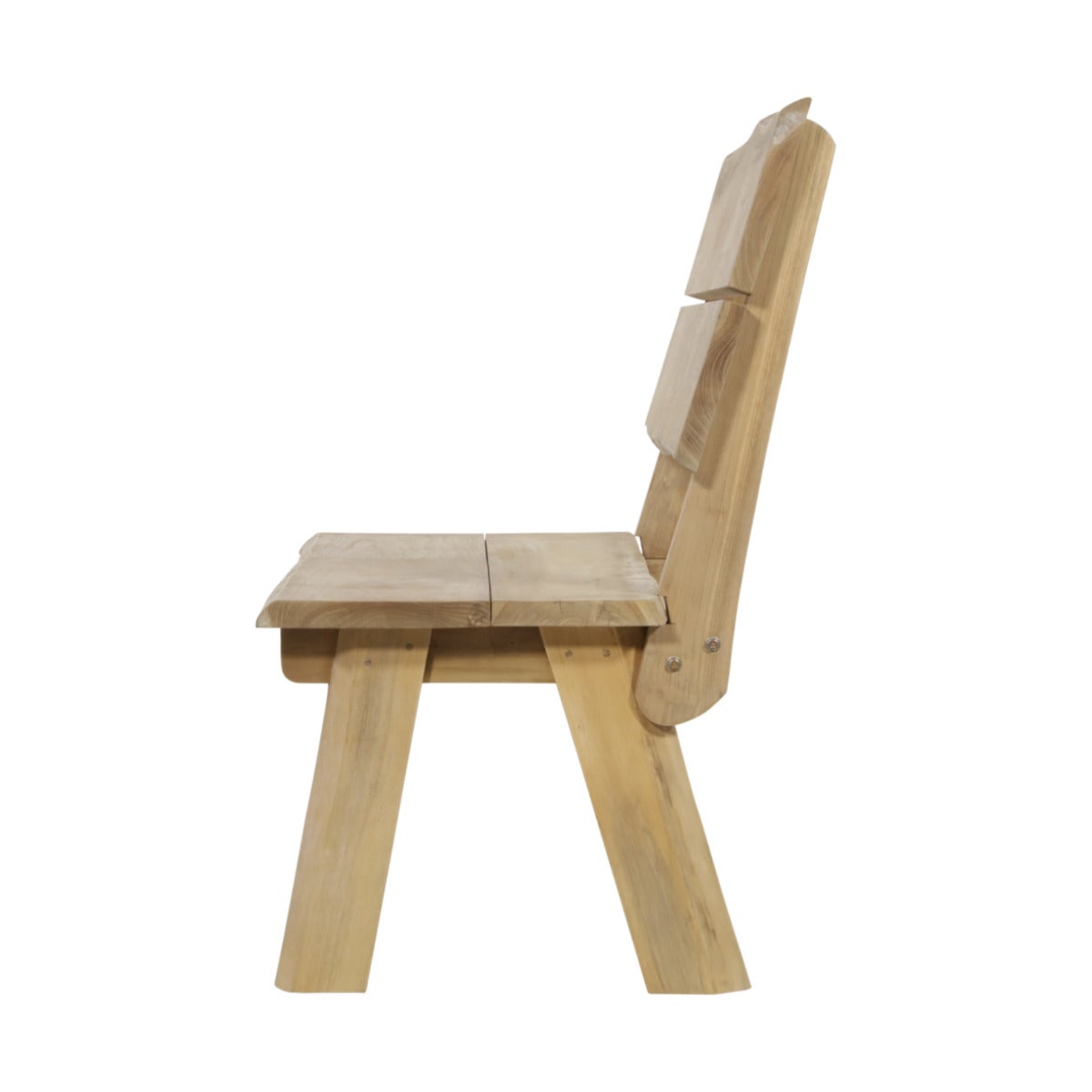 Tuinbank Boomstam 2-zits Teakhout 130 cm