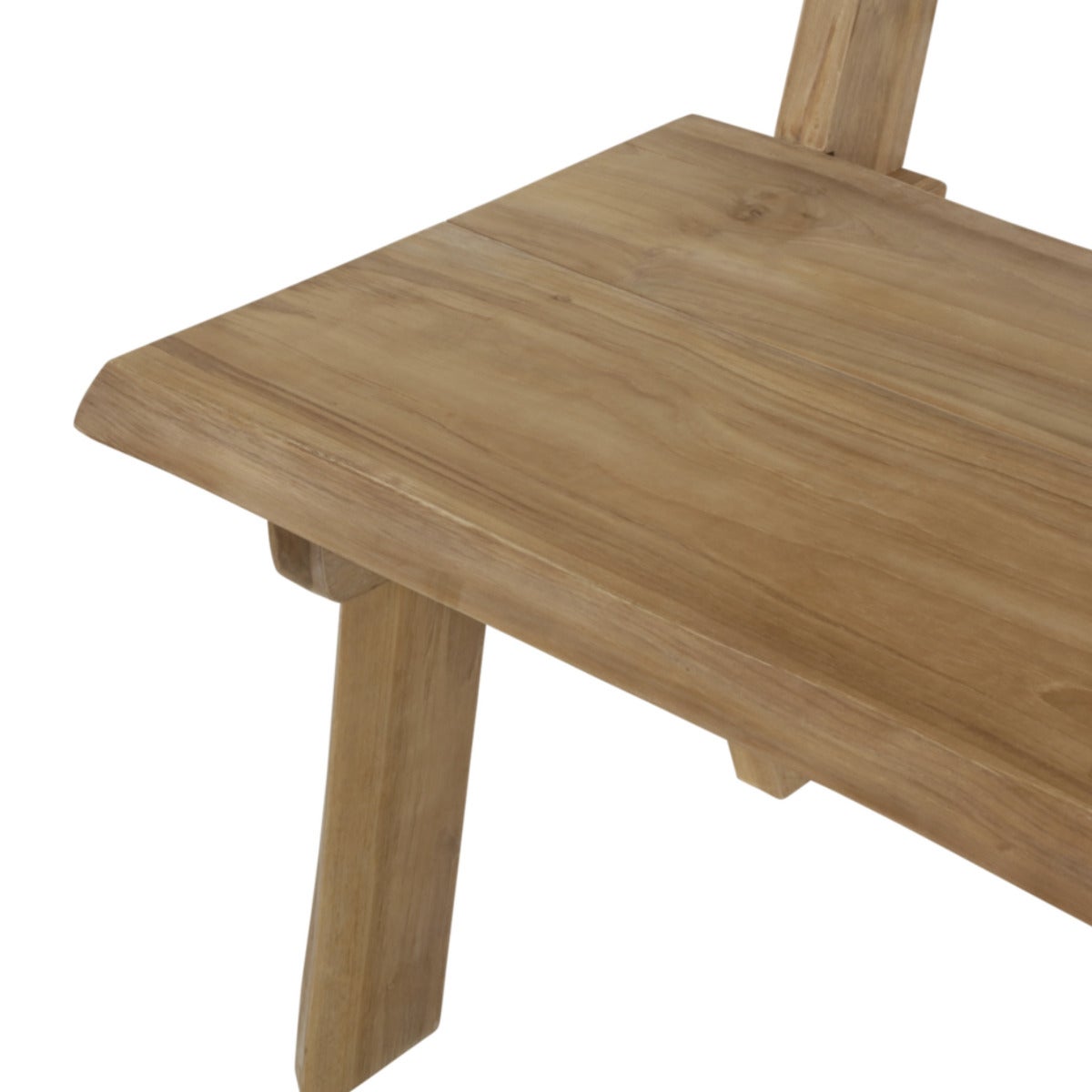 Tuinbank Boomstam 2-zits Teakhout 130 cm