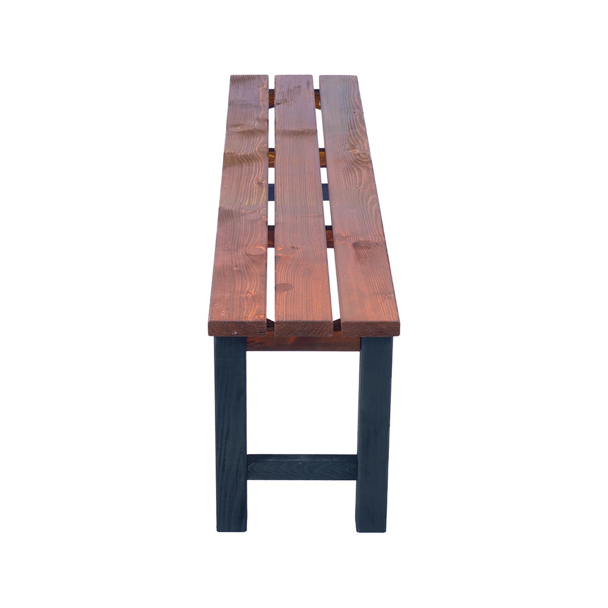 Tuinbank Romo Zwart/Bruin 150cm