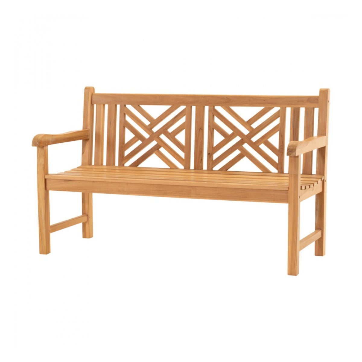 Tuinbank Cross Teakhout 150 cm