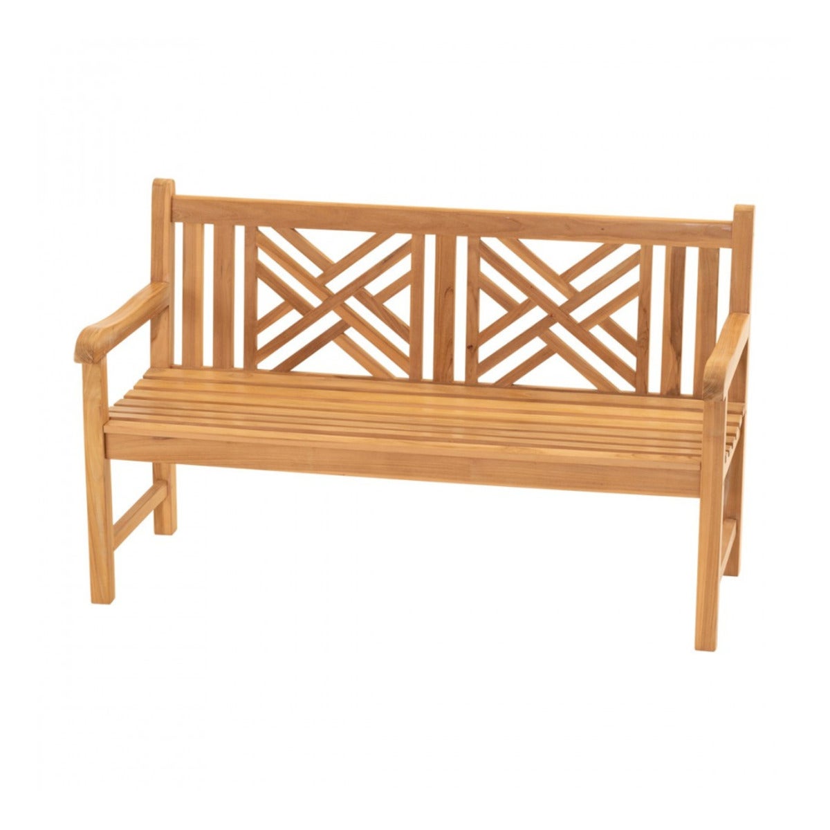 Tuinbank Cross Teakhout 150 cm