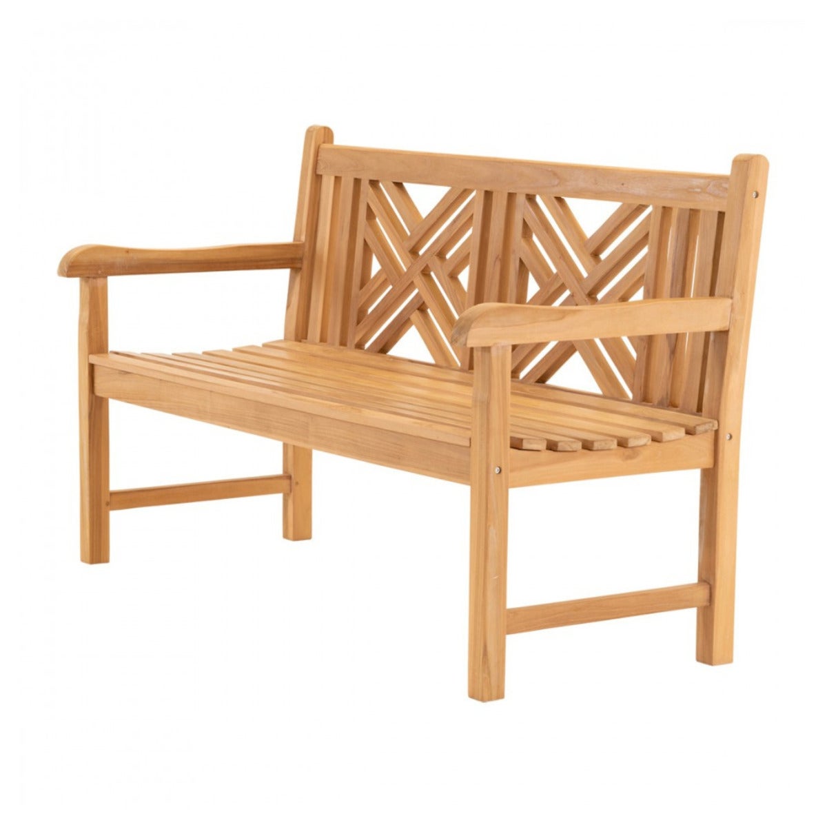 Tuinbank Cross Teakhout 150 cm