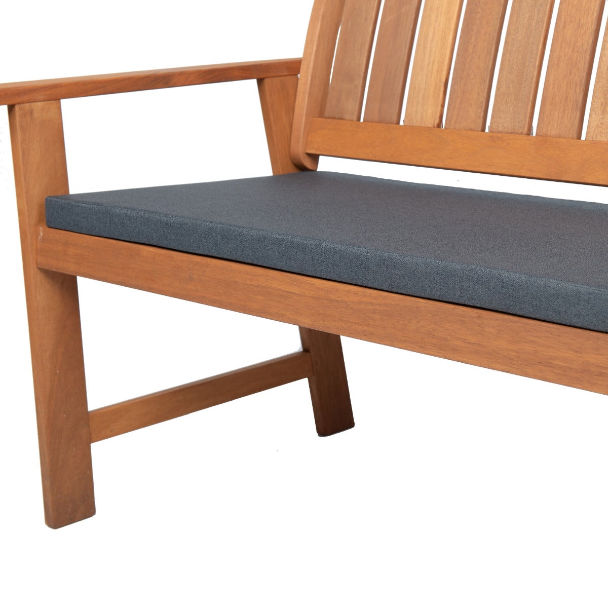 Tuinbankkussen Deluxe Donker Grijs 105 x 48 cm