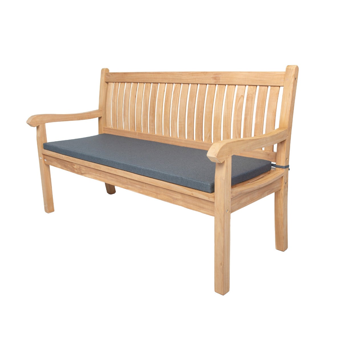 Tuinbankkussen Deluxe Donker Grijs 136 x 48 cm