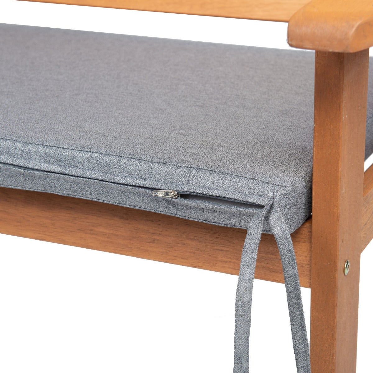 Tuinbankkussen Deluxe Licht Grijs 105 x 48 cm