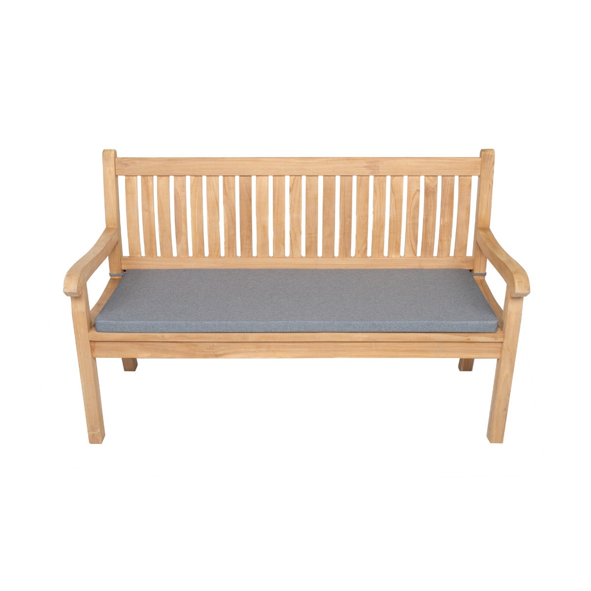 Tuinbankkussen Deluxe Licht Grijs 136 x 48 cm