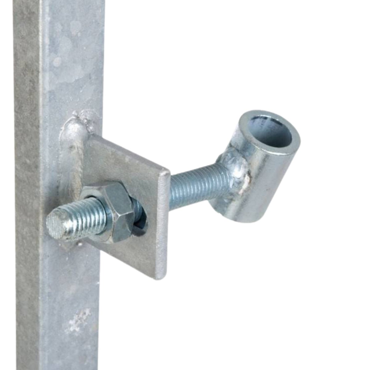 Tuinpoort Douglas 100x195cm met IJzeren Frame en Inbouwslot