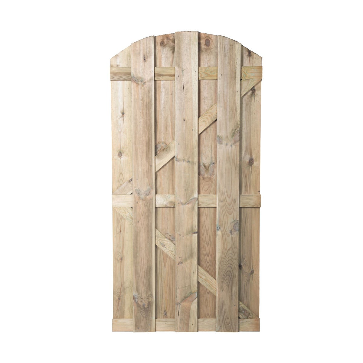 Tuinpoort Toog Grenen 16 mm - 90 x 180 cm