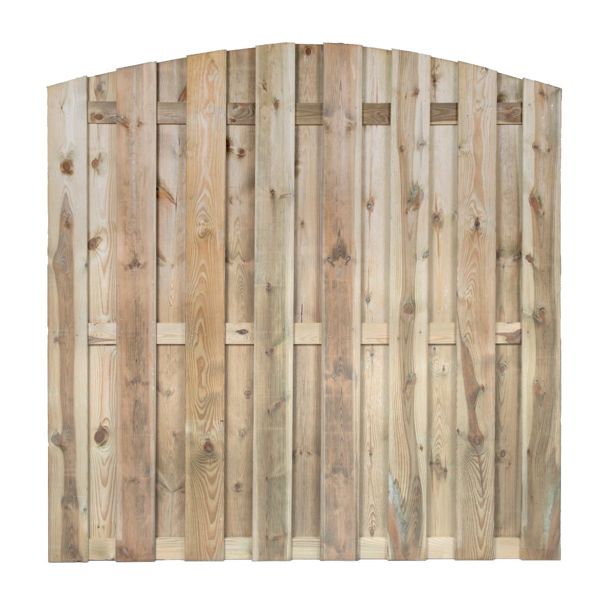 Tuinscherm Toog 13 mm Plank Geschroefd Geïmpregneerd Grenen 180 x 180 cm
