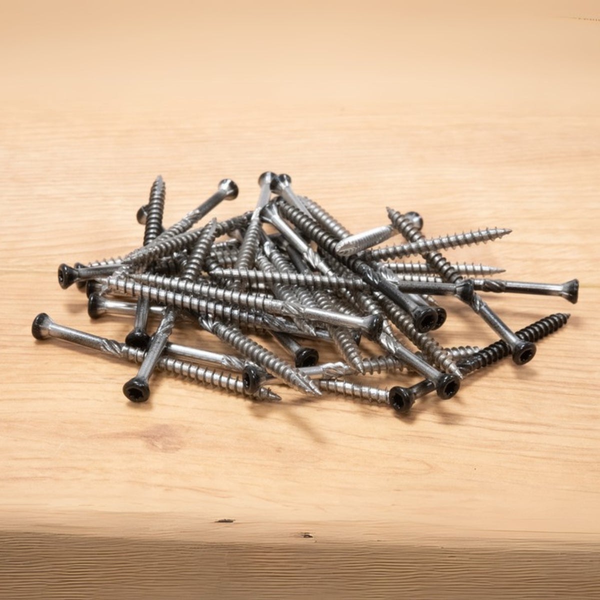 Tuinschroeven Zwart RVS 410 4 x 35 mm Torx 20 met Snijpunt - Doos 200 Stuks