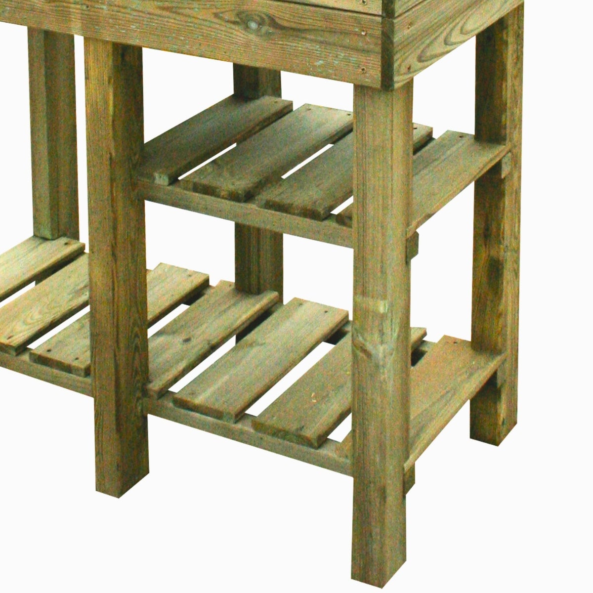 Oppottafel Florine met Verzinkt Werkblad 80 x 85 x 43 cm