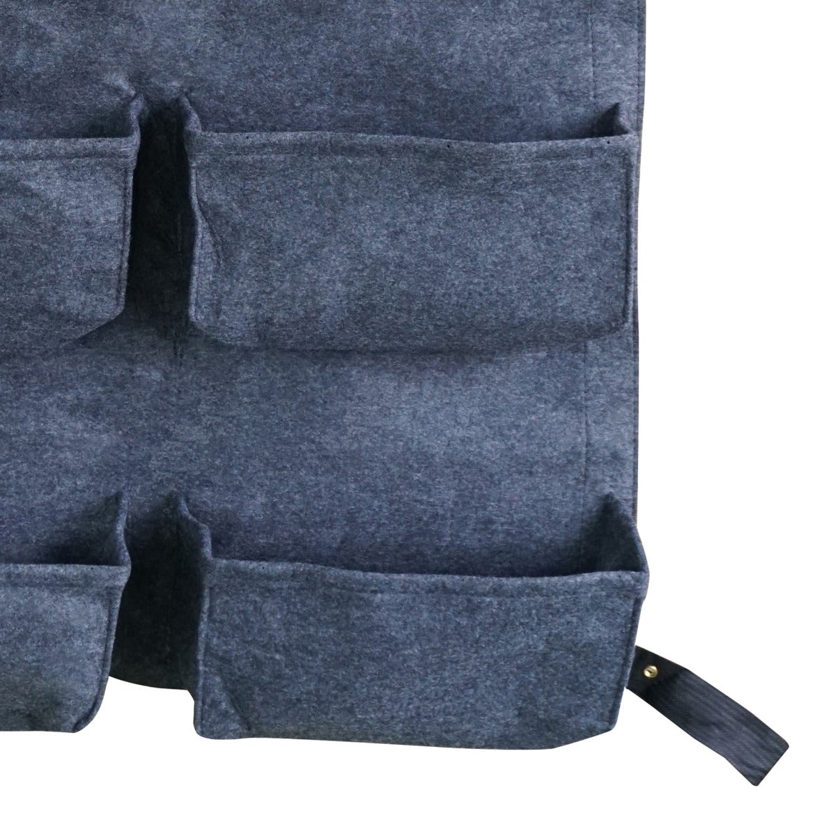 Verticaal Hangende Plantenzak met 8 Vakken Grijs 100 x 60 cm