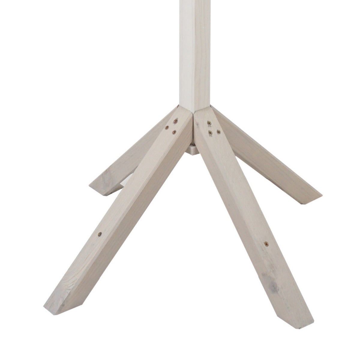 Vogelvoederhuis op Paal Grey/White Wash – Apex Design