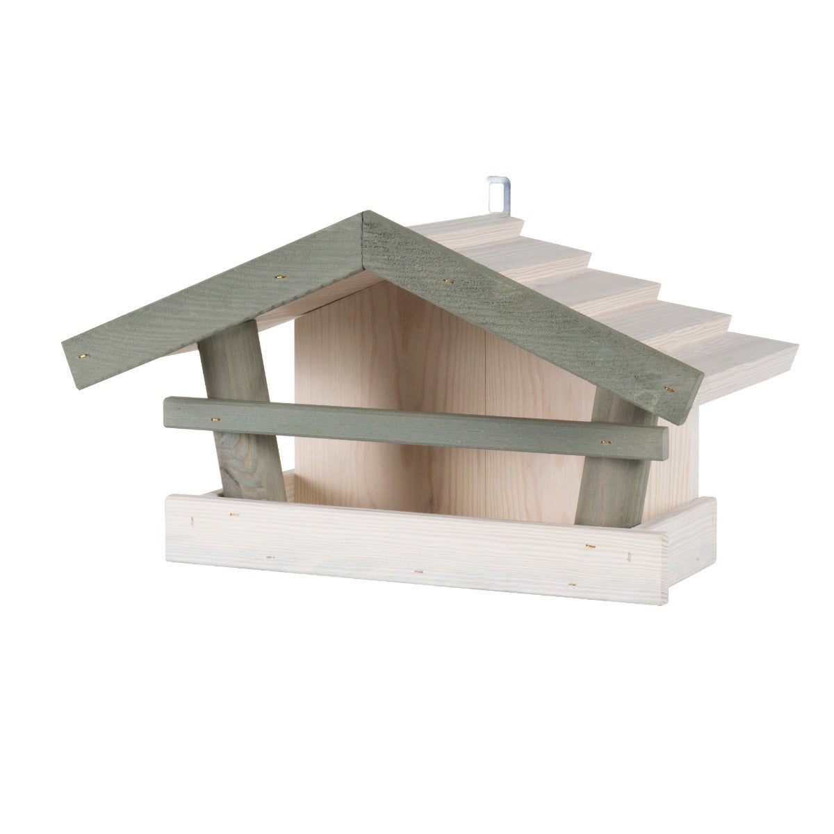 Vogelvoederhuis Wandgemonteerd – Grey Moss