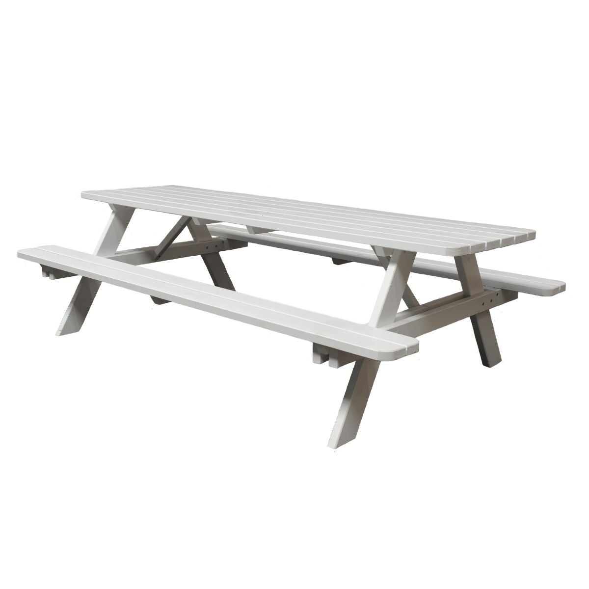 Picknicktafel Deluxe 240 x 70 cm - Wit