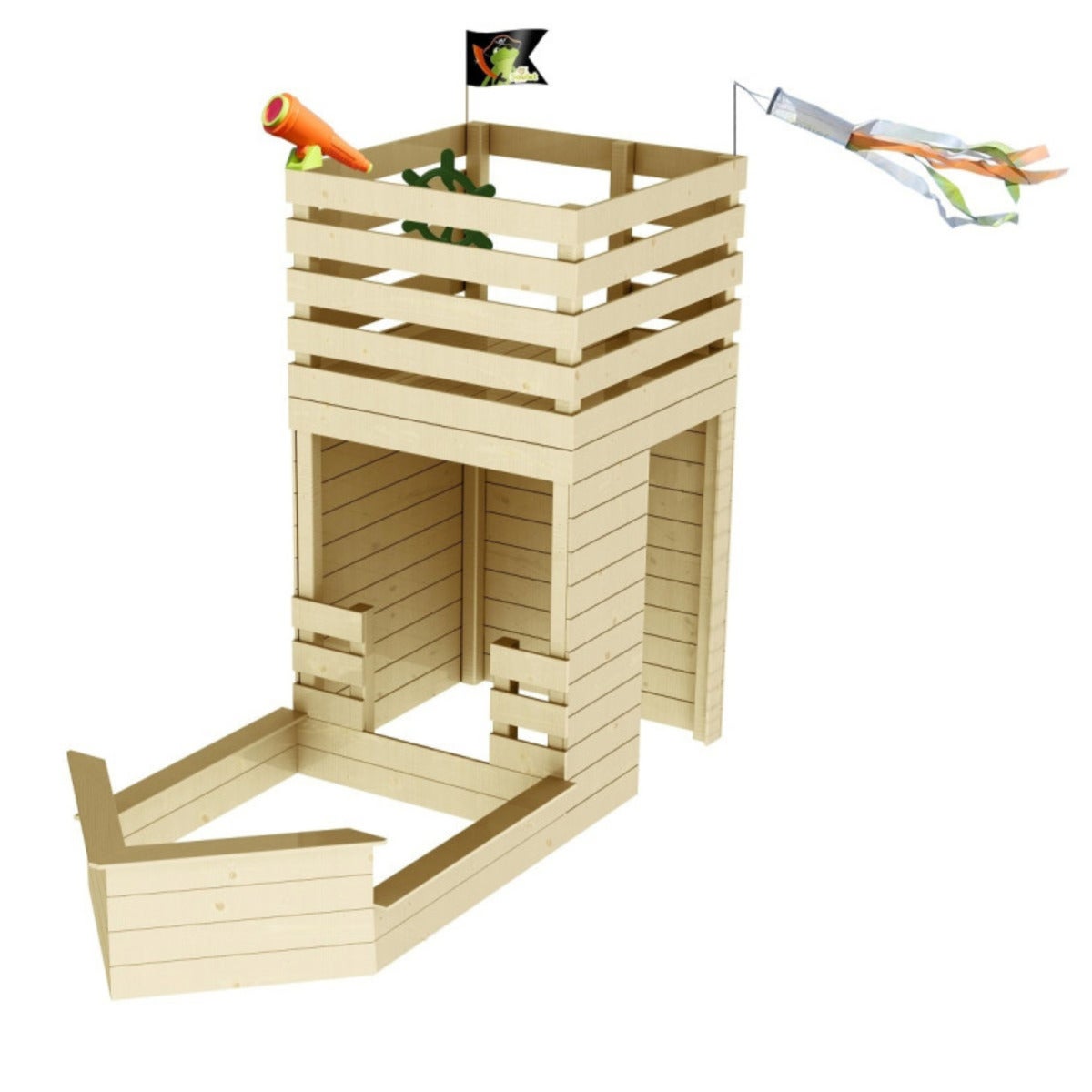 Tidlo T-0094 - piratenschip, speelgoed